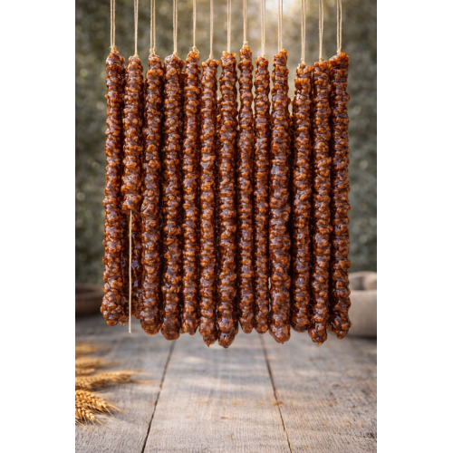 DUT PEKMEZLİ TÜM KELEBEK CEVİZLİ SUCUK 500GR 