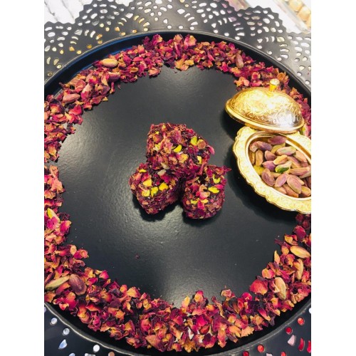 ANTEP FISTIKLI GÜL YAPRAKLI LOKUM 1 KG 